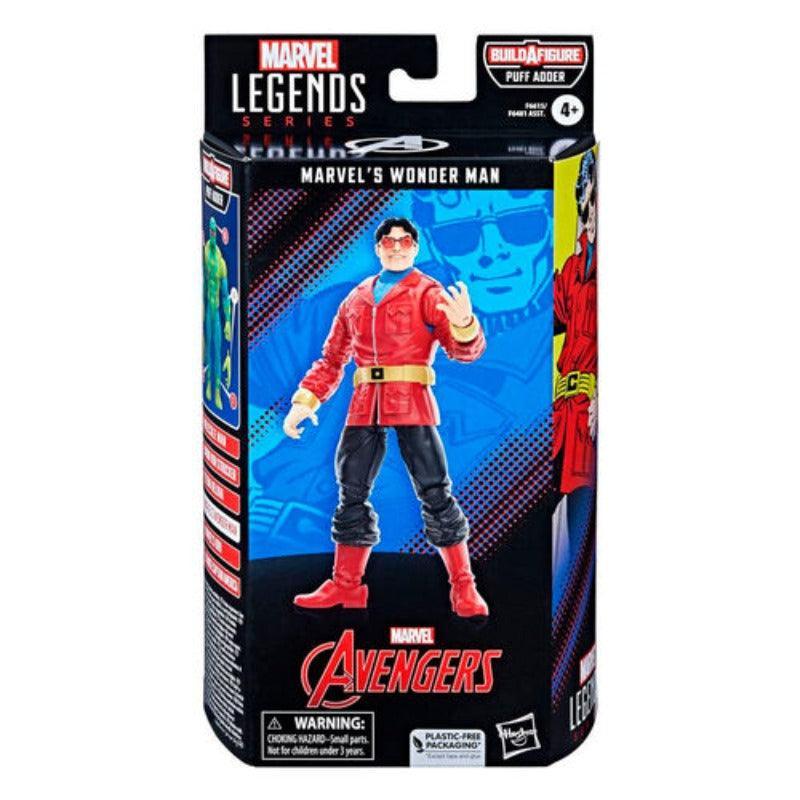 The Avengers (Classic Comic) Marvel Legends Wonder Man (Puff Adder BAF) - Hasbro - Ginga Toys