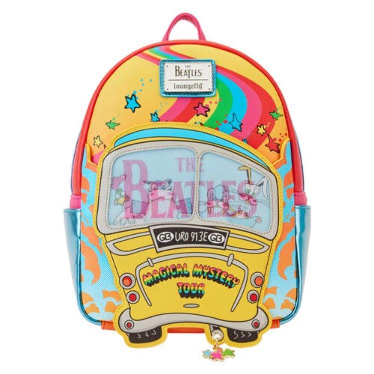 The Beatles Magical Mystery Tour Bus Lenticular Mini Backpack - Loungefly - Ginga Toys
