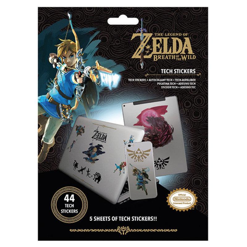 The Legend Of Zelda: Breath Of The Wild devices Tech Stickers (44 Tech Sheets) - Pyramid International - Ginga Toys