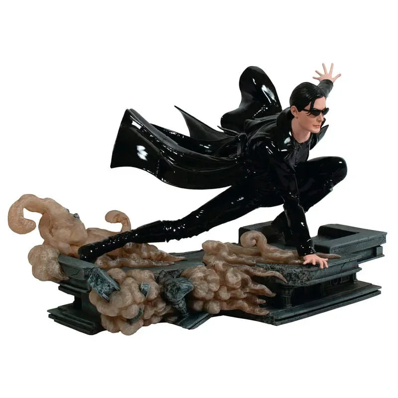 The Matrix Gallery Trinity Figure Diorama - Ginga Toys