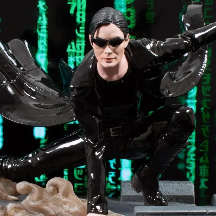 The Matrix Gallery Trinity Figure Diorama - Ginga Toys