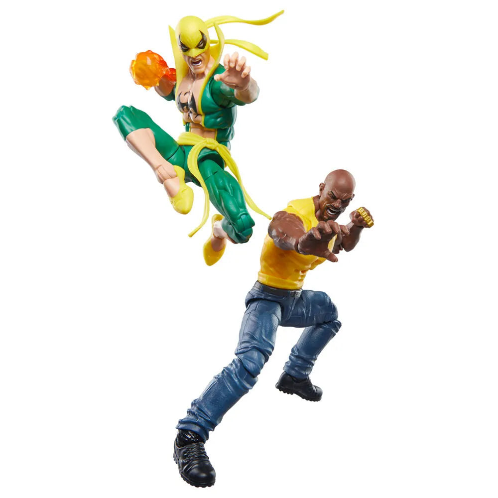 The New Avengers Marvel Legends Iron Fist & Luke Cage Action Figure Two-Pack - Ginga Toys