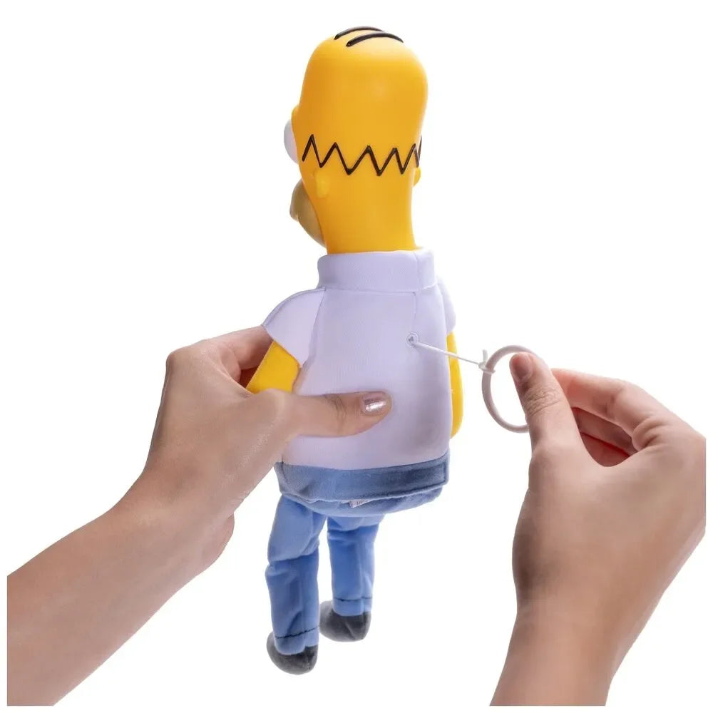 The Simpsons Shelf Talkers Homer Plush Doll 33cm - Ginga Toys