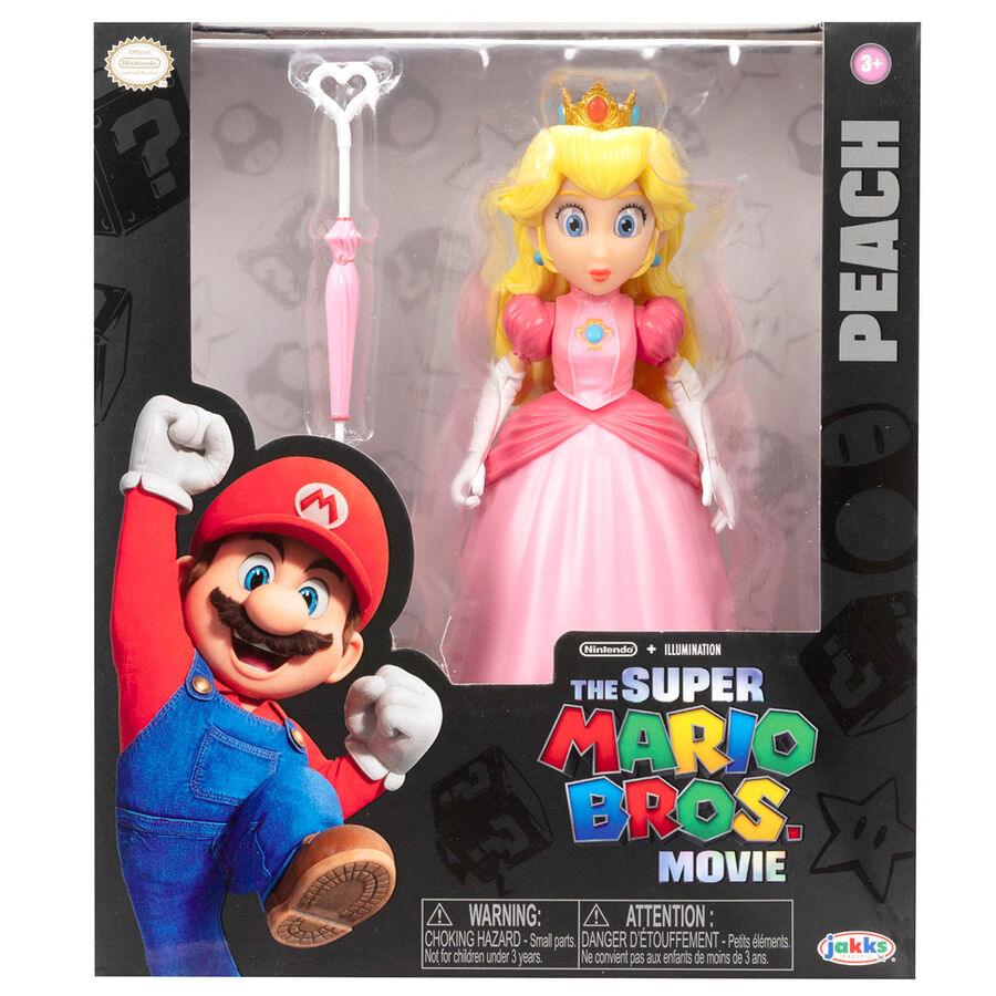 The Super Mario Bros. Movie 5" Princess Peach Figure - Jakks Pacific - Ginga Toys