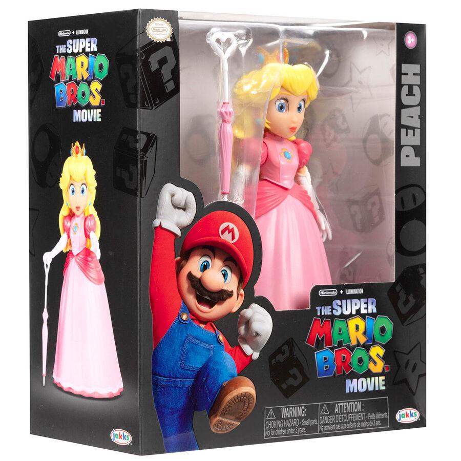 The Super Mario Bros. Movie 5" Princess Peach Figure - Jakks Pacific - Ginga Toys