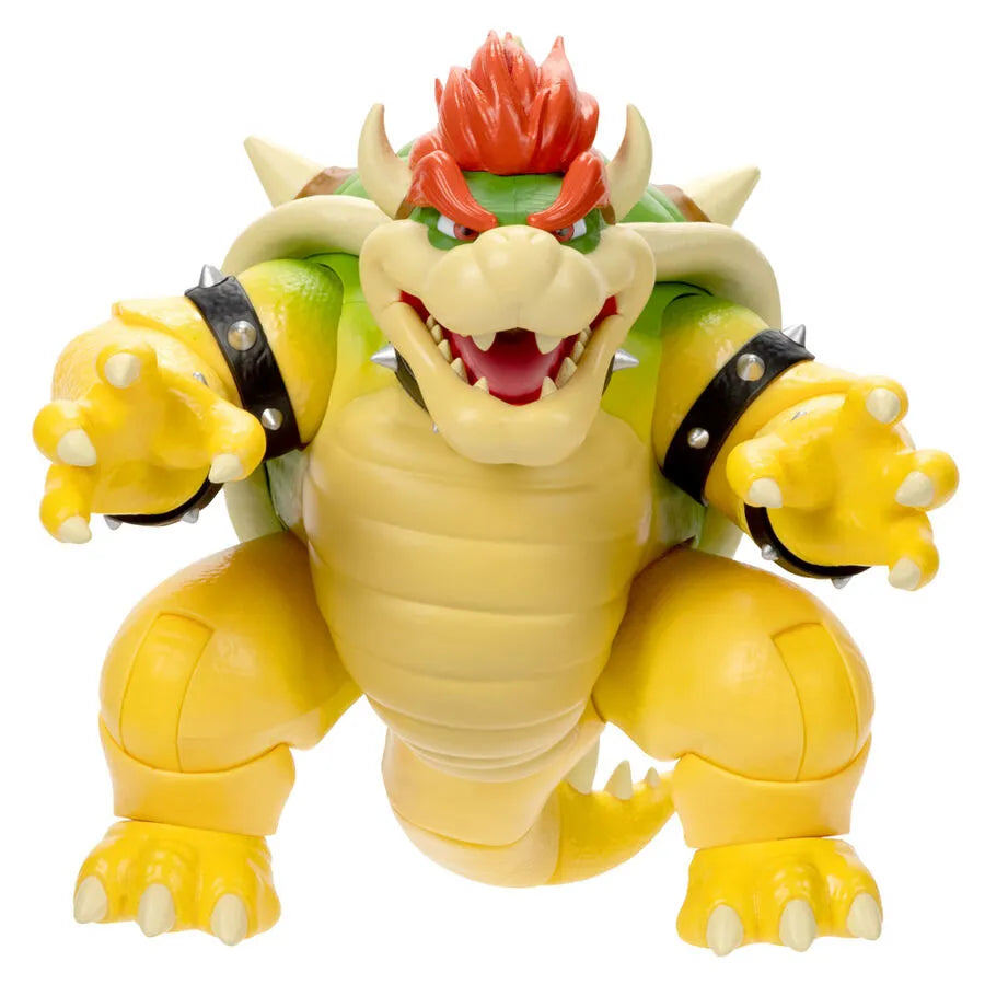 The Super Mario Bros. Movie 7" Fire Breathing Bowser Figure - Ginga Toys