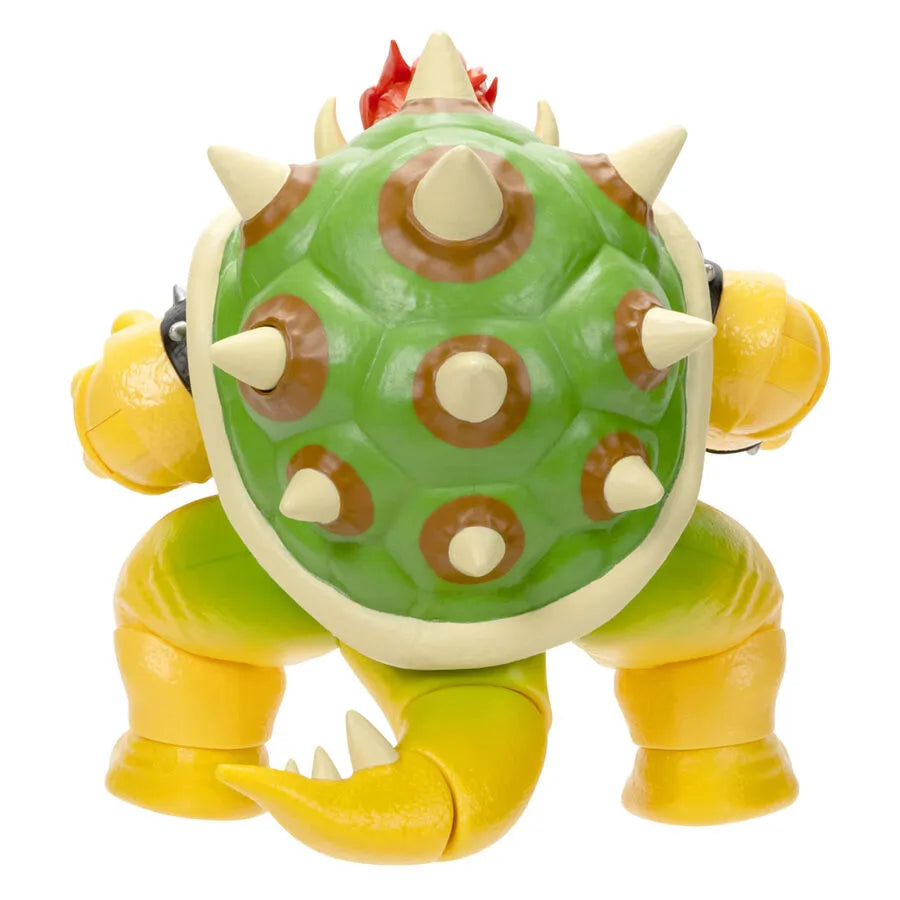 The Super Mario Bros. Movie 7" Fire Breathing Bowser Figure - Ginga Toys