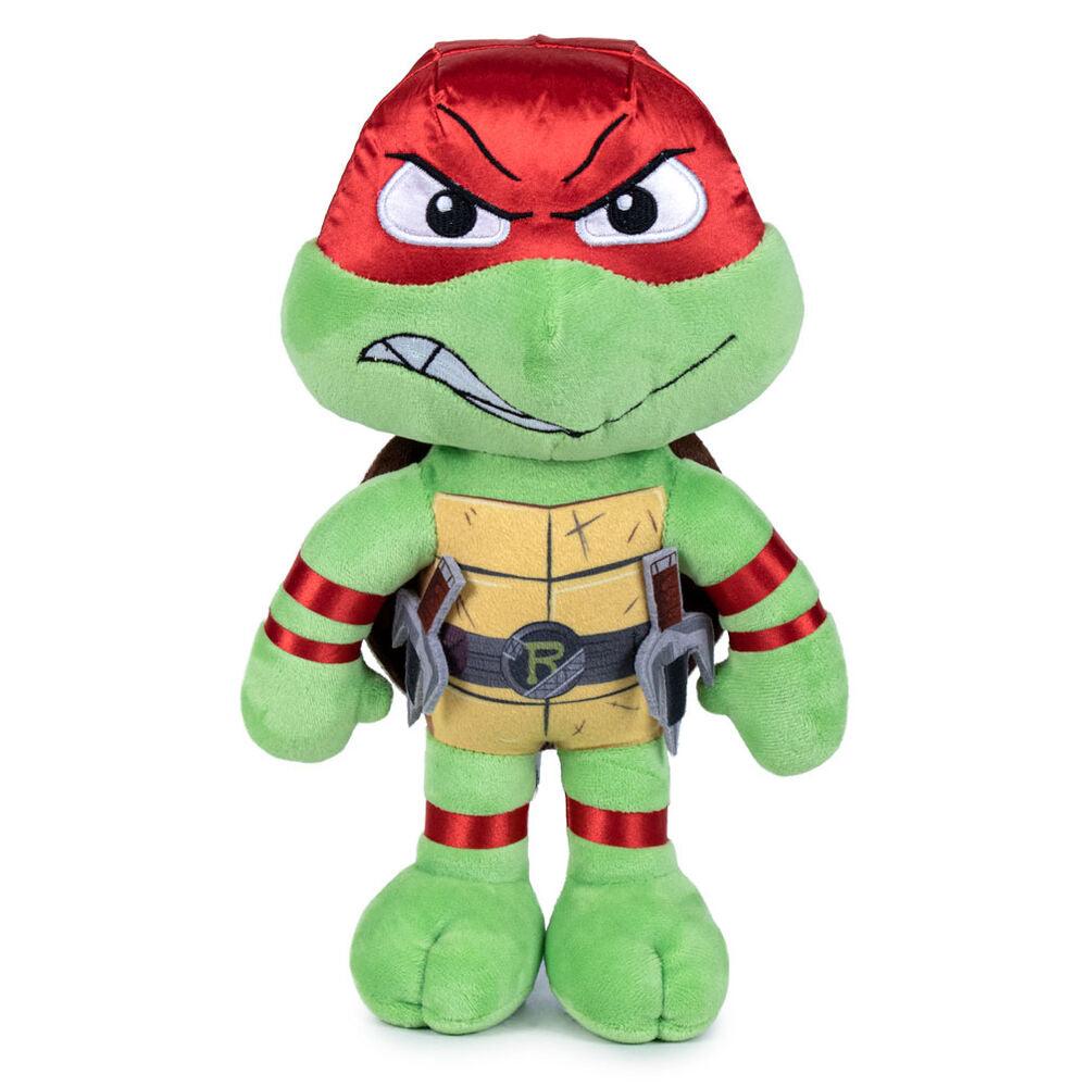 TMNT Ninja Turtles movie Raphael plush toy 28CM - Nickelodeon - Ginga Toys