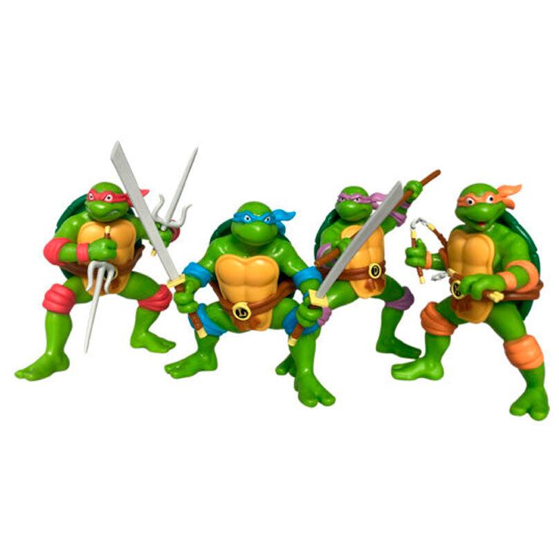 TMNT Retro Ninja Turtles Figure Toy Set - Comansi - Ginga Toys