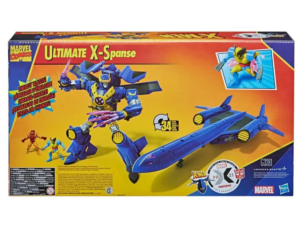 Transformers Collaborative X-Men x Transformers Ultimate X-Spanse Exclusive Figure - Hasbro - Ginga Toys