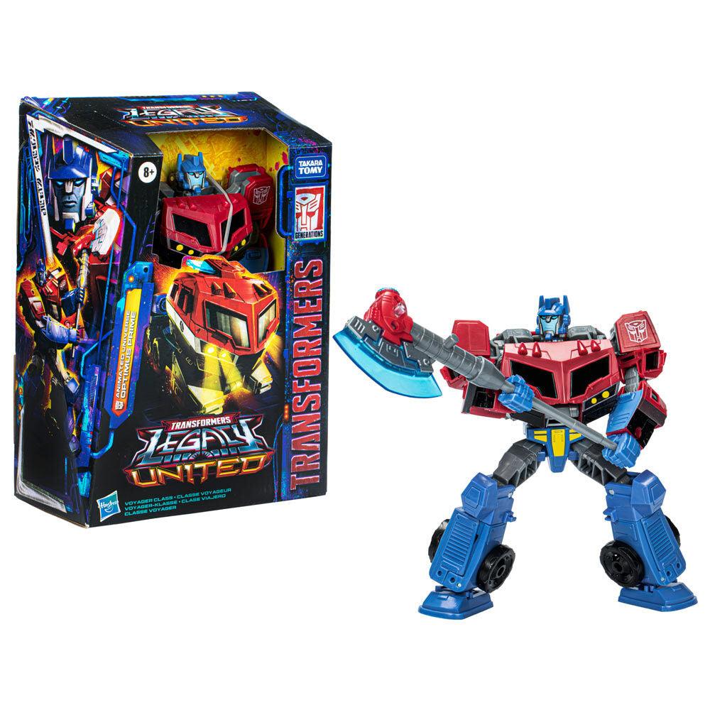 Transformers: Legacy United Voyager Animated Universe Optimus Prime Figure - Hasbro - Ginga Toys