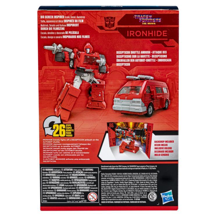 Transformers Studio Series 86-17 Voyager Ironhide Action Figure - Hasbro - Ginga Toys