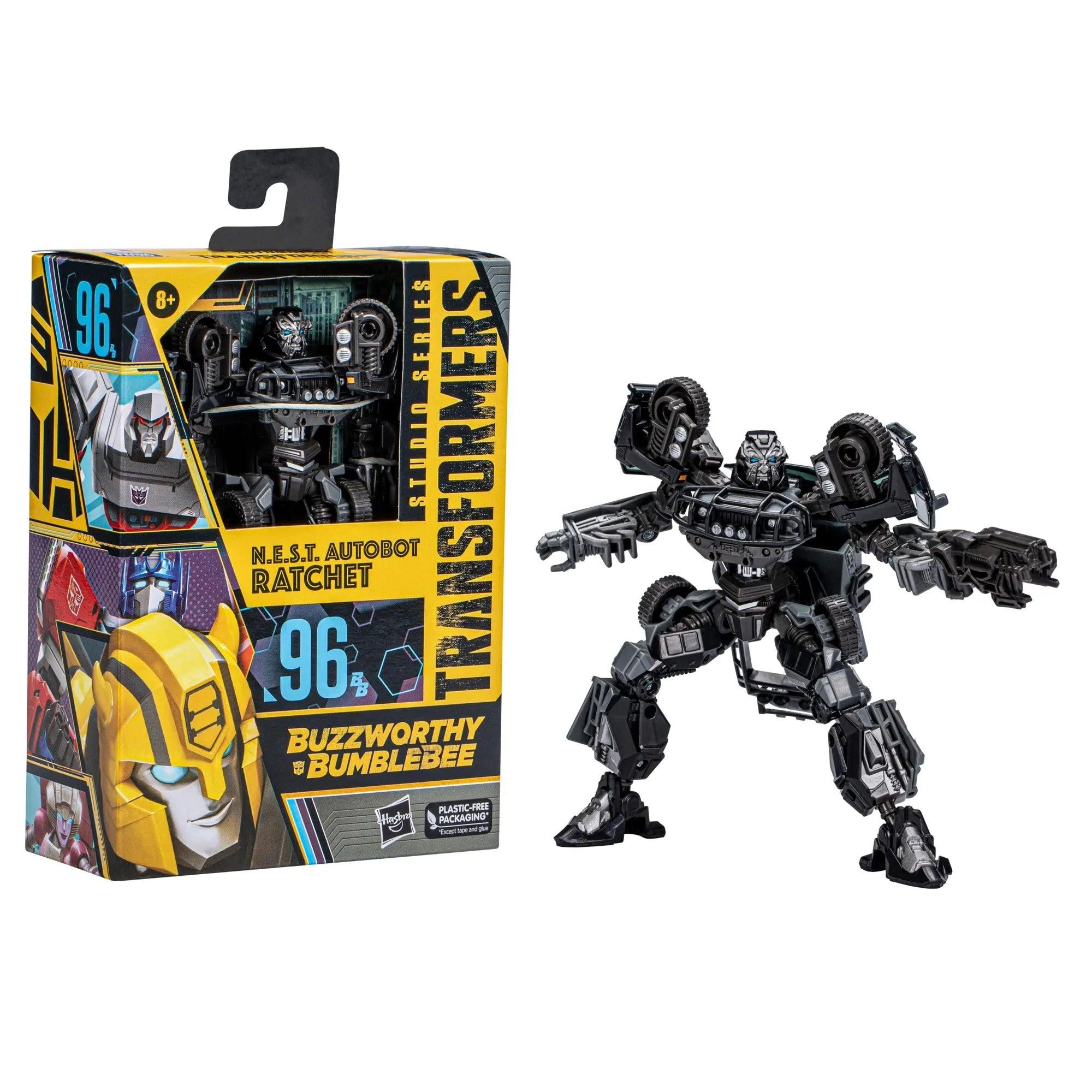 Transformers Studio Series - N.E.S.T. Autobot Ratchet Figure - Hasbro - Ginga Toys