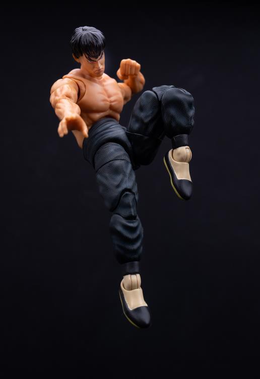 Ultra Street Fighter II: The Final Challengers Fei Long 1/12 Scale Action Figure - Jada Toys - Ginga Toys