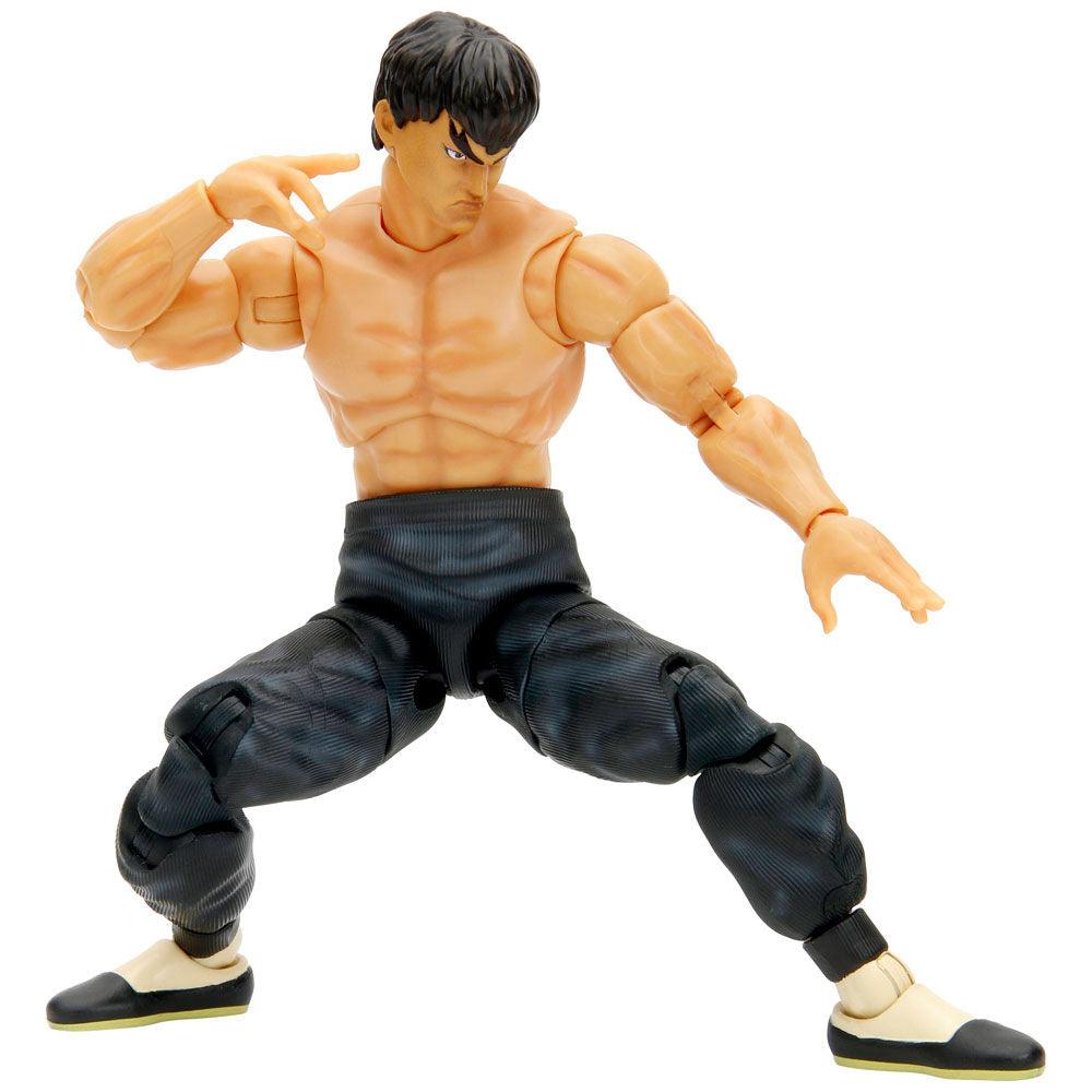 Ultra Street Fighter II: The Final Challengers Fei Long 1/12 Scale Action Figure - Jada Toys - Ginga Toys