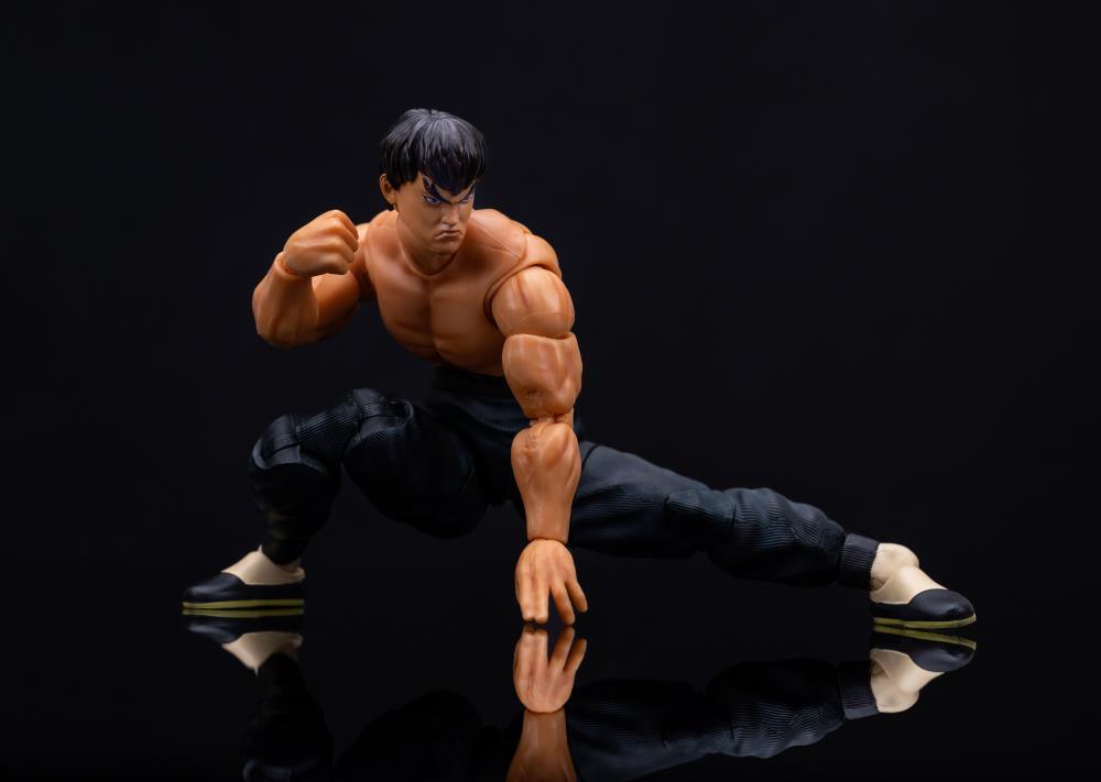 Ultra Street Fighter II: The Final Challengers Fei Long 1/12 Scale Action Figure - Jada Toys - Ginga Toys