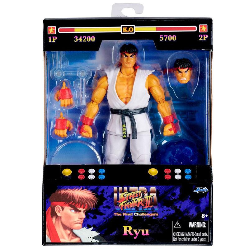 Ultra Street Fighter II: The Final Challengers Ryu 1/12 Scale Action Figure - Jada Toys - Ginga Toys