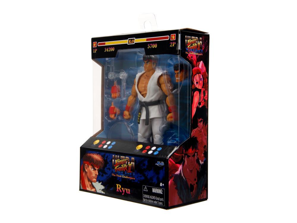 ULTRA STREET FIGHTER II EVIL RYU 1/12 SCALE ACTION FIGURE DELUXE SET  (EXCLUSIVE)