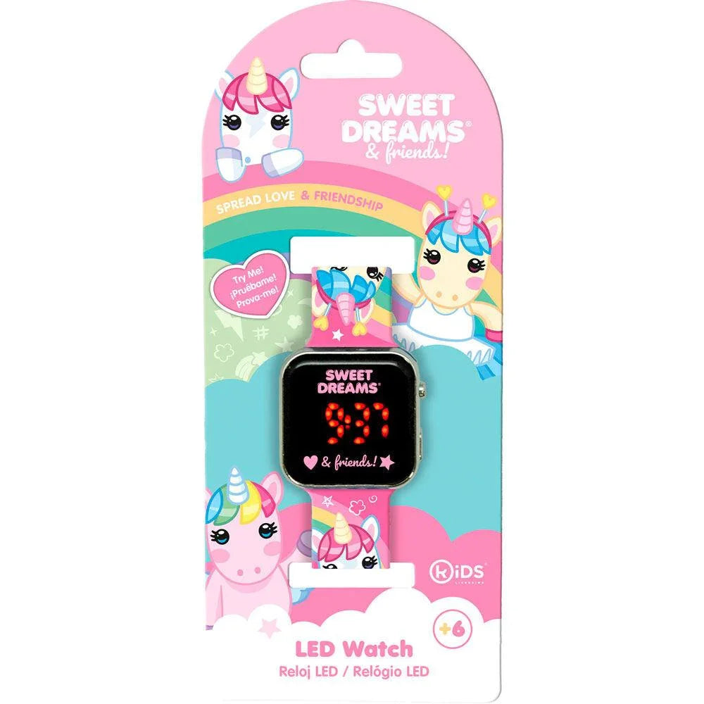 Unicorn Children Girls Led Digital Watch - Kids Licensing - Ginga Toys