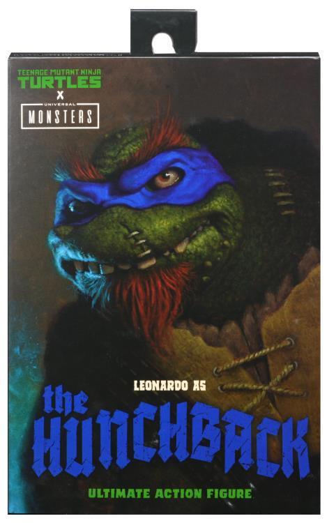 Universal Monsters x Teenage Mutant Ninja Turtles Ultimate Leonardo as The Hunchback Figure - Neca - Ginga Toys