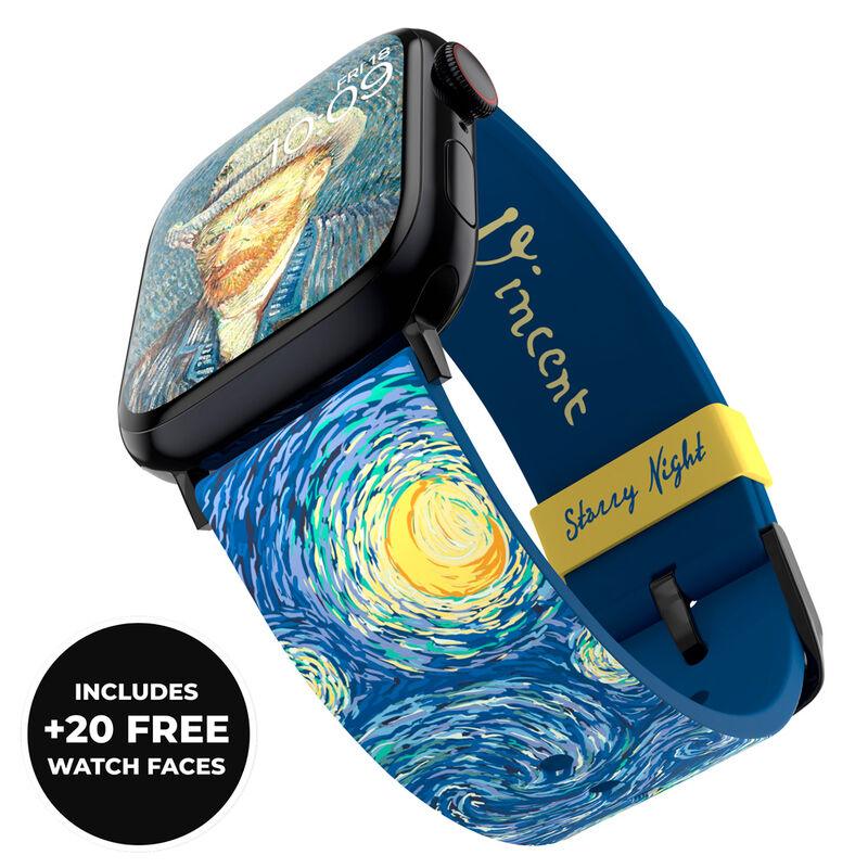 Van Gogh - Starry Night Smartwatch Band strap + face designs - Mobyfox - Ginga Toys