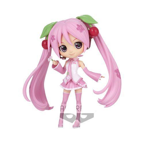 Vocaloid Hatsune Miku Q Posket Sakura Miku (Ver.A) Figure - Banpresto - Ginga Toys