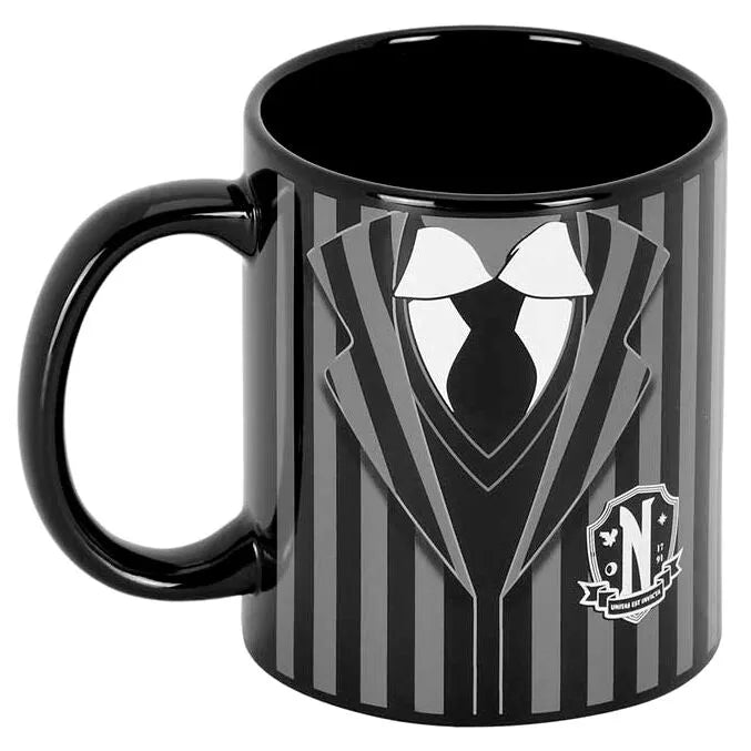 Wednesday Addams Black Mug - Wednesday Uniform - Ginga Toys