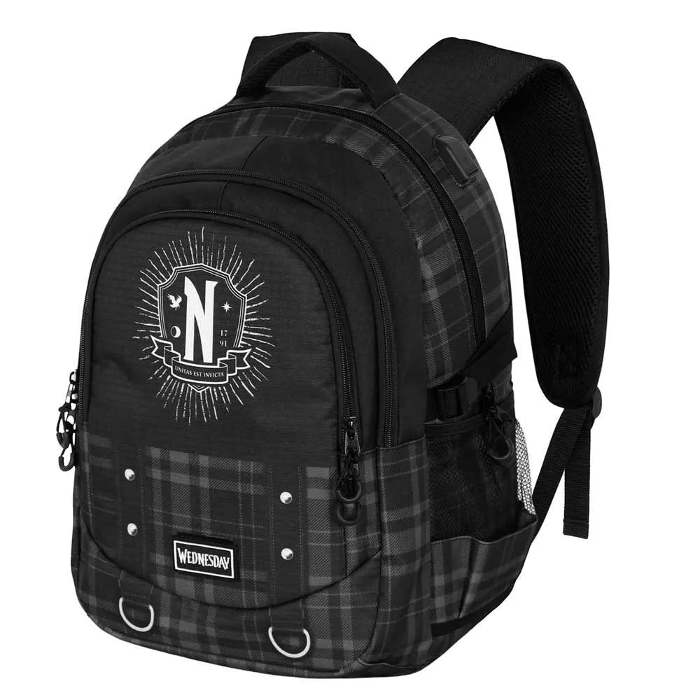 Wednesday Black PLUS Running Backpack Wednesday Chains - Ginga Toys