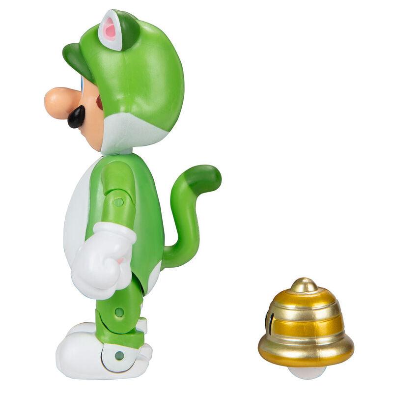 World of Nintendo Super Mario 4 Cat Luigi Figure