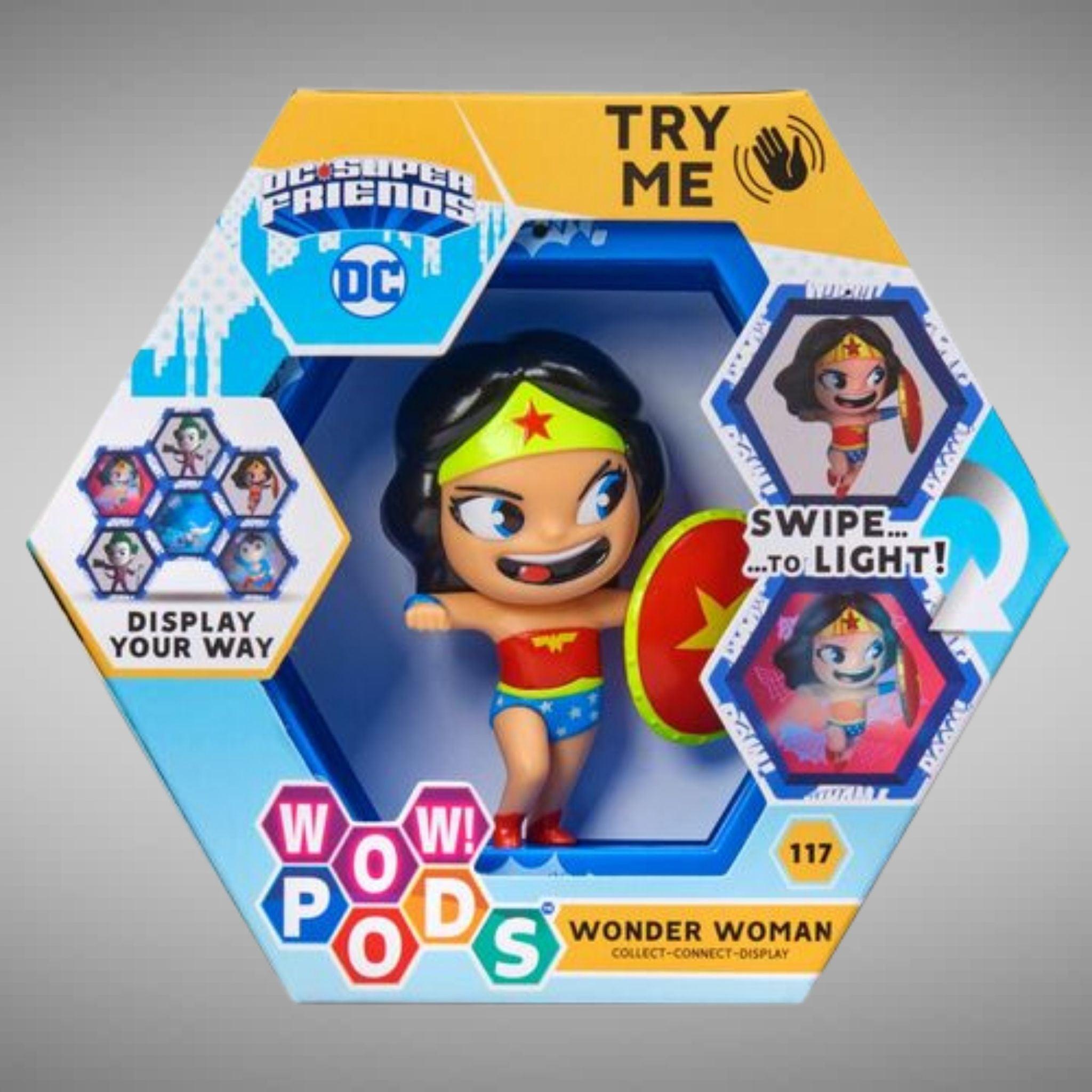 WOW! POD DC Comics Wonder Woman led Figure - WOW! Stuff - Ginga Toys
