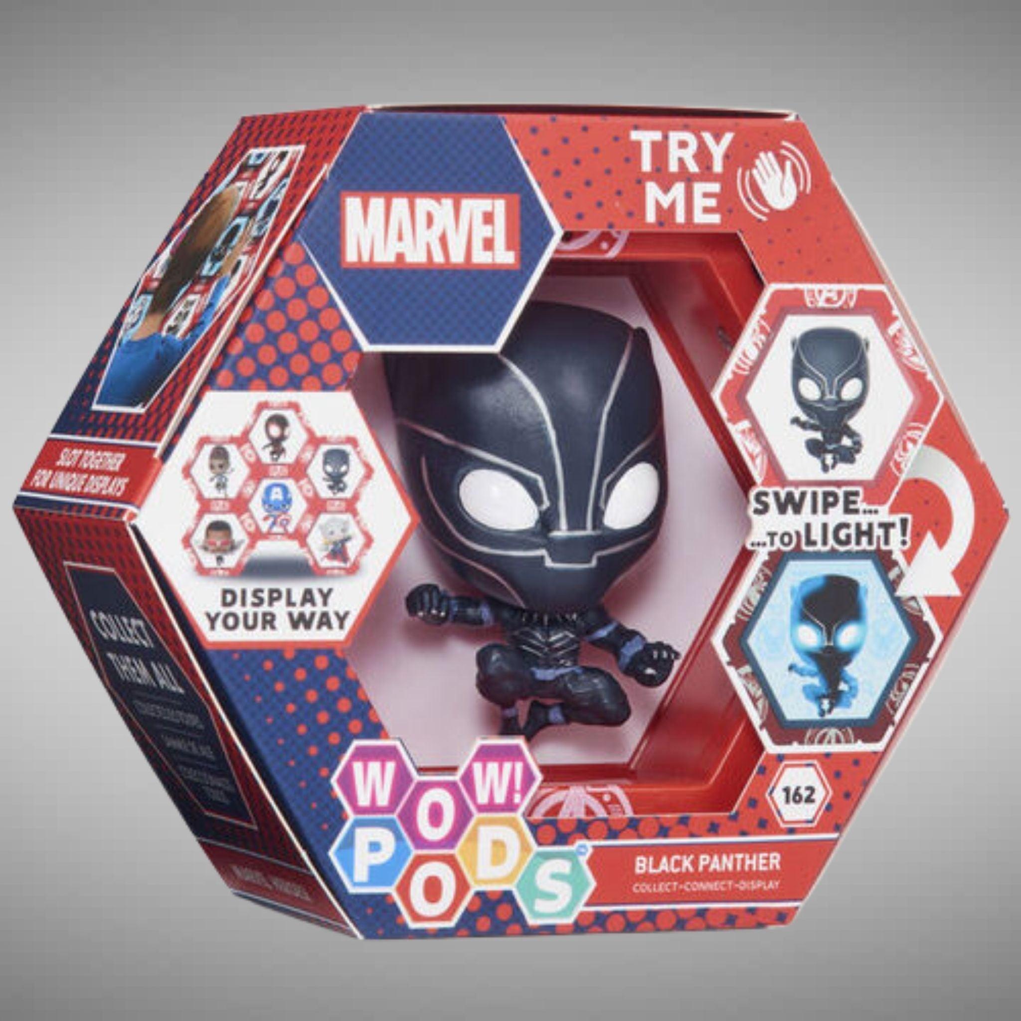 WOW! POD Marvel Black Panther led Figure - WOW! Stuff - Ginga Toys