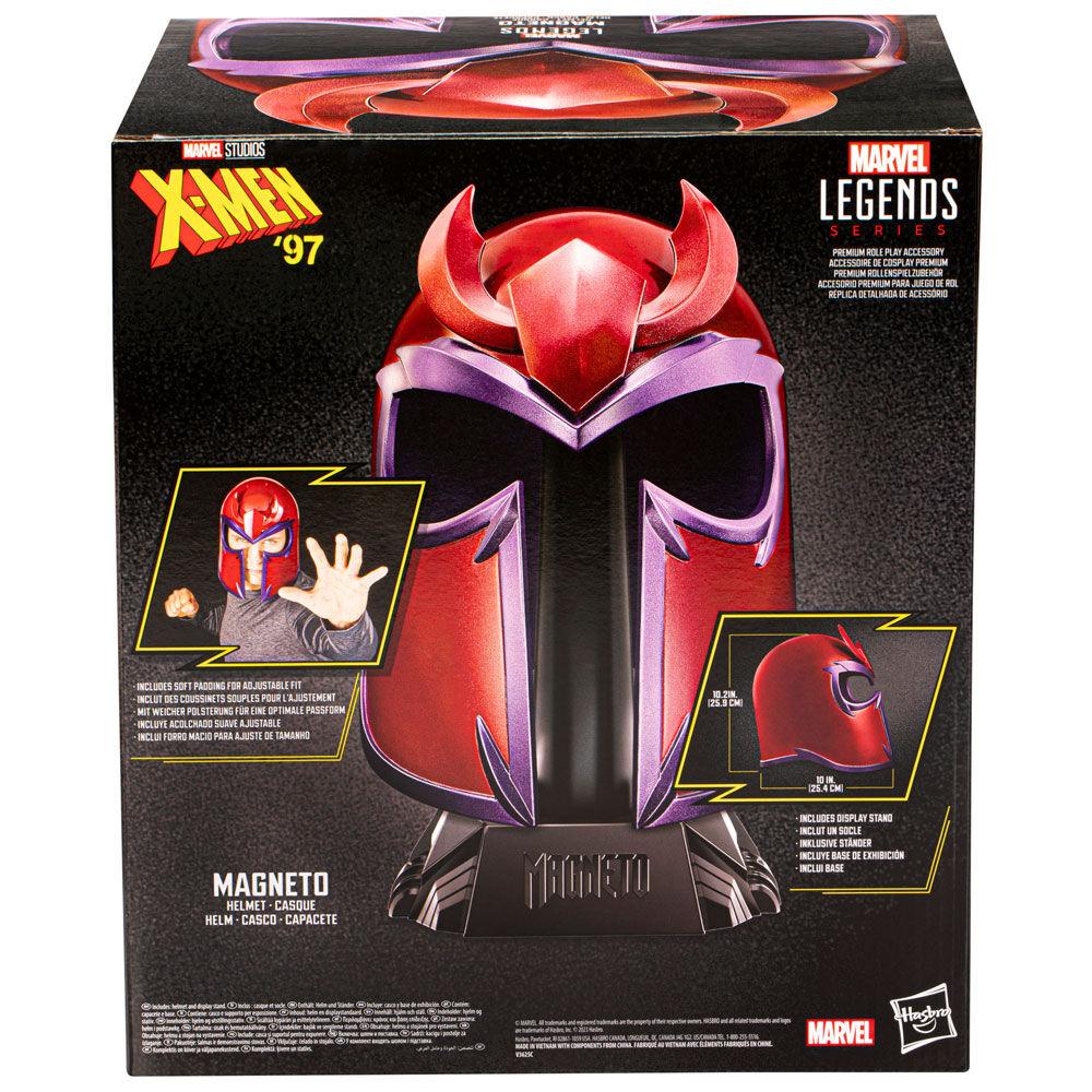 X-Men '97 Marvel Legends Magneto 1:1 Scale Wearable Helmet - Hasbro - Ginga Toys