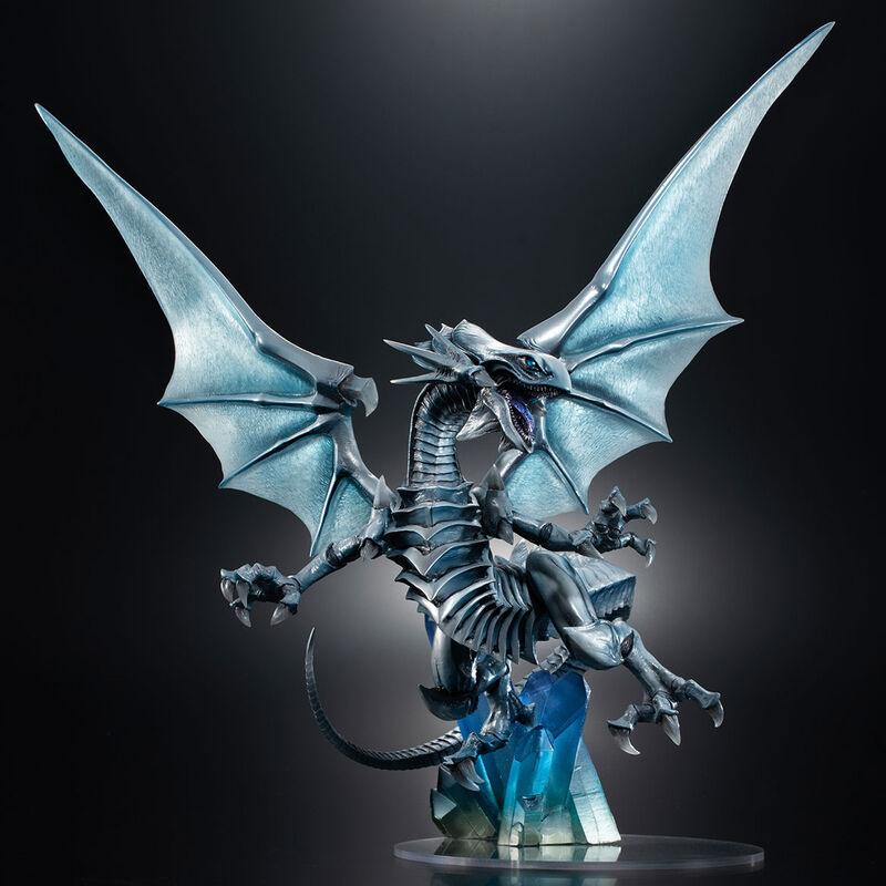 Yu-Gi-Oh! Duel Monsters Art Works Monsters Blue-Eyes White Dragon (Holographic Edition) Figure - MegaHouse - Ginga Toys